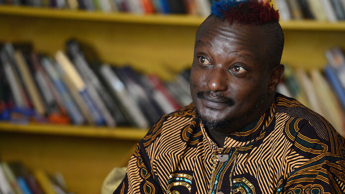 Kenyan author Binyavanga Wainaina (1971–2019)