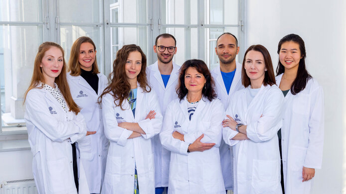 Das Team der kardiologischen Long Covid Studienambulanz der Medizinischen Universität Wien besteht aus acht Frauen und zwei Männern