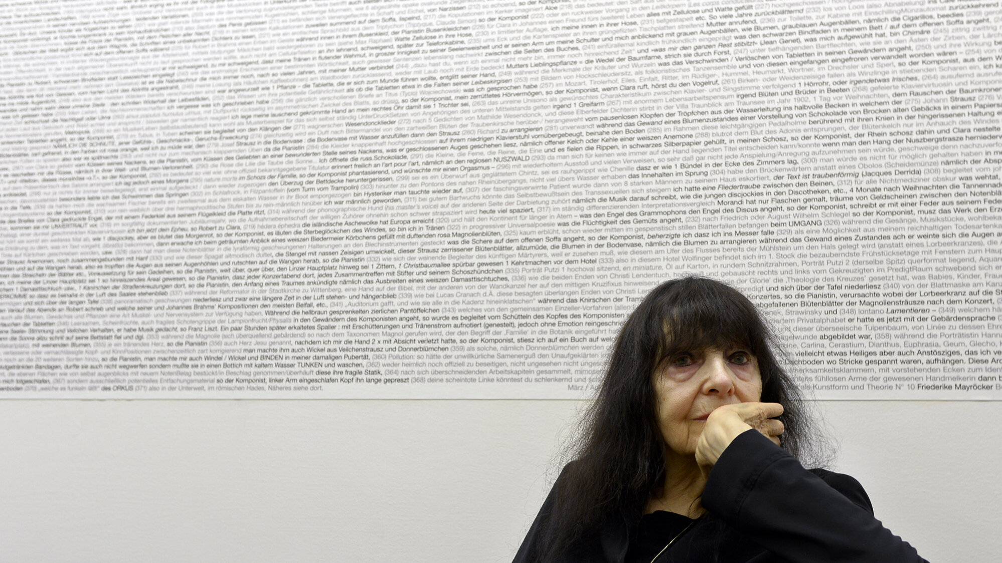 The intensity of Friederike Mayröcker - scilog