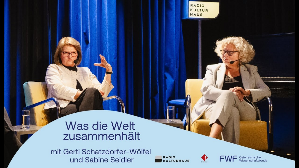 Gerti Schatzdorfer-Wölfel und Sabine Seidler im Gespräch - scilog
