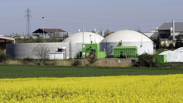 biogas plant in Eggenburg, Lower Austria