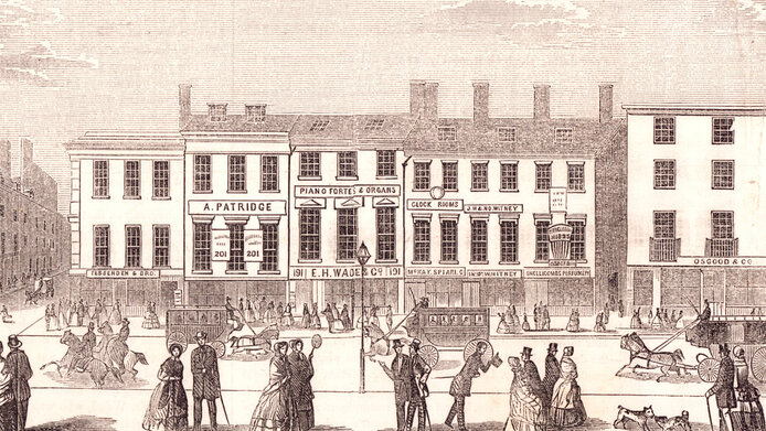 Illustration Washington Street 1853