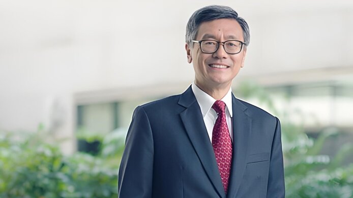 Porträt von Tan Eng Chye, Präsident der National University of Singapore.