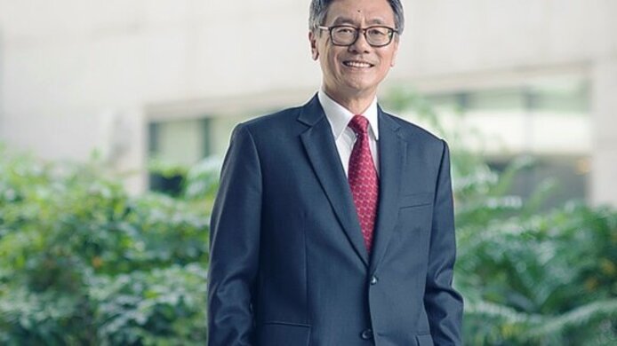 Porträt von Tan Eng Chye, Präsident der National University of Singapore.